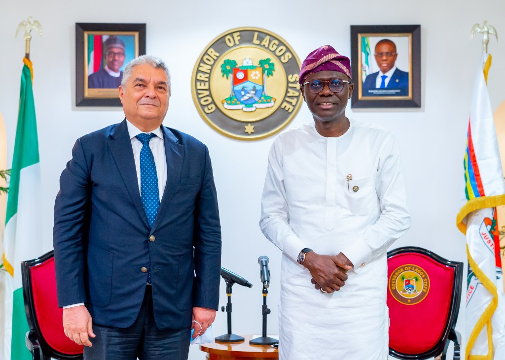 GOV. SANWO-OLU RECEIVES AMBASSADOR OF THE REPUBLIC OF TURKEY TO NIGERIA